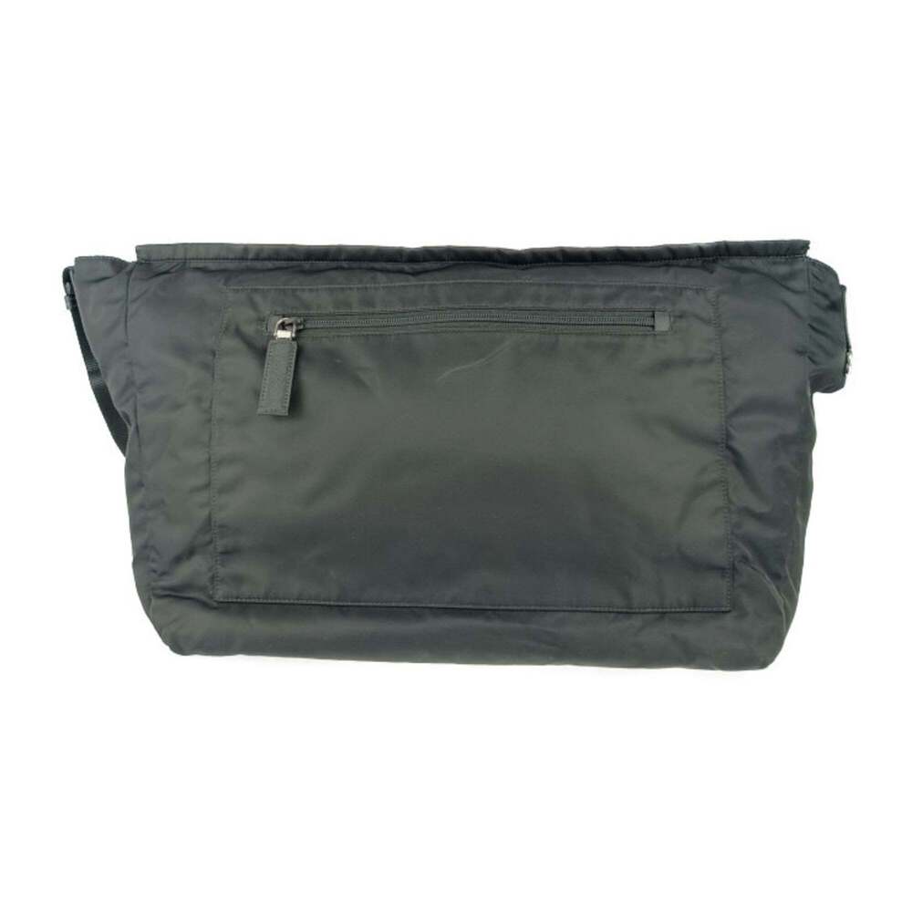 PRADA Black Leather Shoulder Bag - Picture 2 of 9